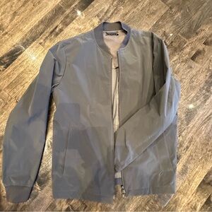 Theory Charcoal Bomber Jacket
